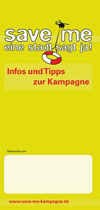 Faltblatt Infos und Tipps, September 2008, Din A4 gefalzt, vierfarbig, kostenlos