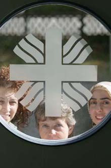 Mitglieder des Projektes ?Moslems und Christen gemeinsam in Coburg?