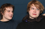 Simon und Mica von den Killians beim Interview