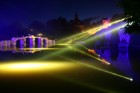 Farbige Lichtinszenierung an der Lahn im Rahmen der Wetzlarer Kulturtage Farbige Lichtinszenierung an der Lahn im Rahmen der Wetzlarer Kulturtage