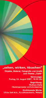 sehen, wirken, täuschen