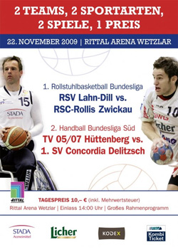 Plakat Doppelspieltag Plakat Doppelspieltag